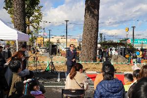 アートフェスタふじみ野2022_イオンタウン_市長挨拶