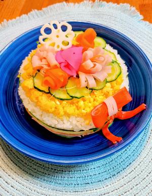 デコケーキ風ごはんイメージ写真