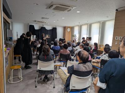大人のための怪談実施の様子