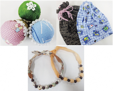 オリジナル布クラフト作品例