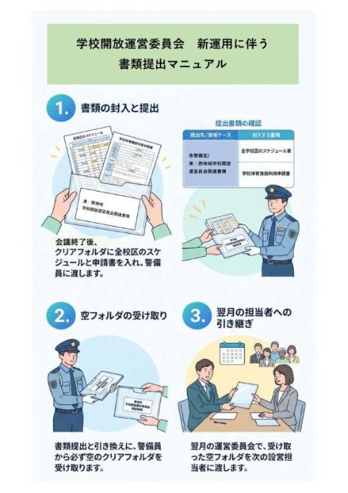 書類提出マニュアル