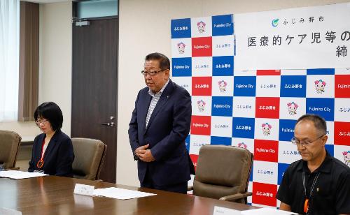 高畑博ふじみ野市長