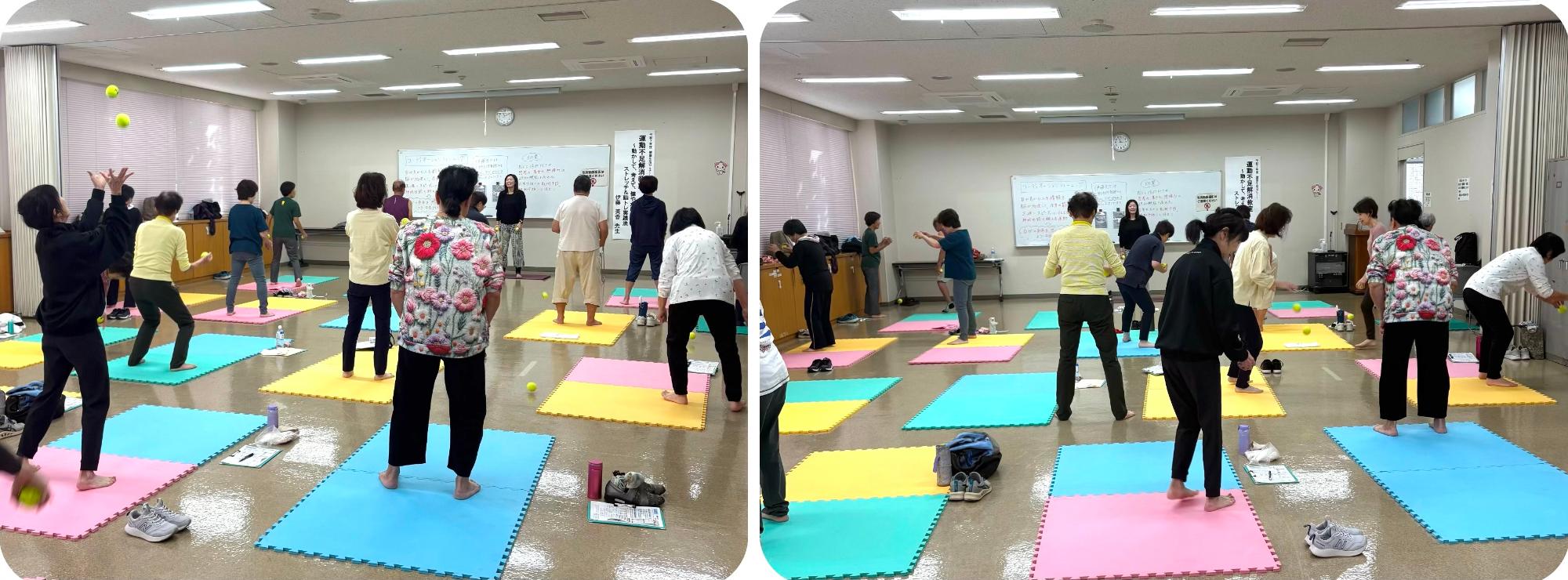 脳トレ テニスボール