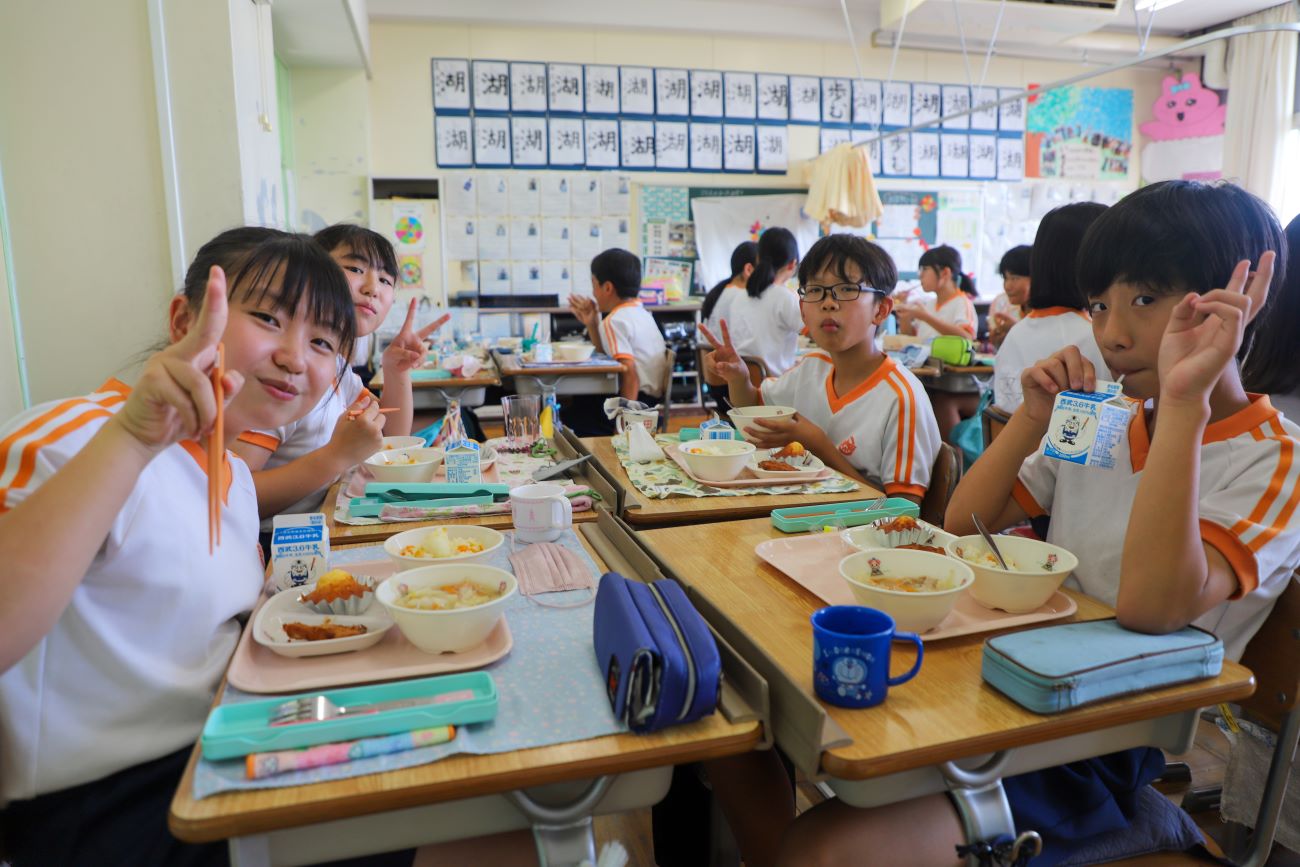 給食の様子