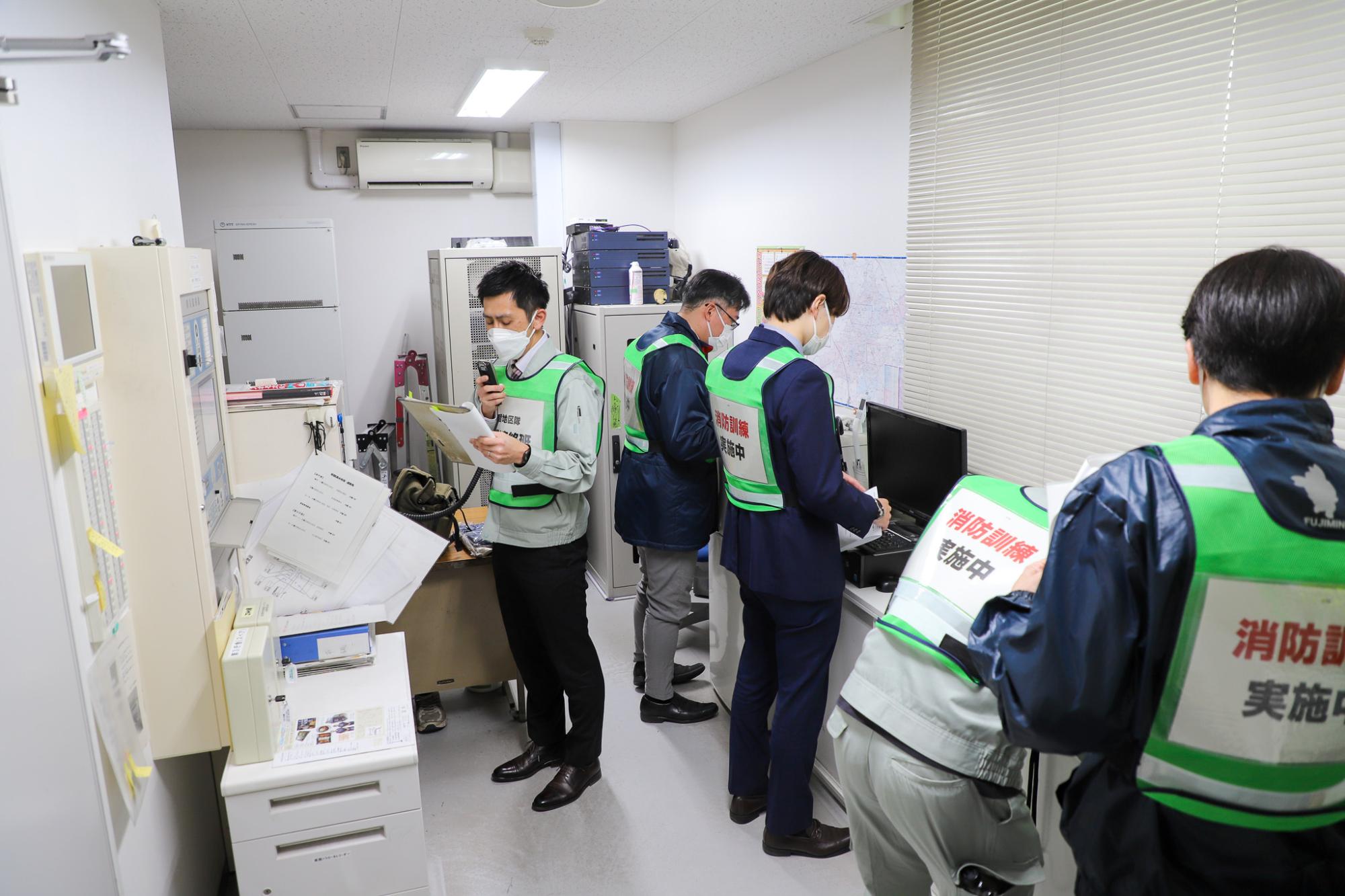 0601311自衛消防隊消防訓練