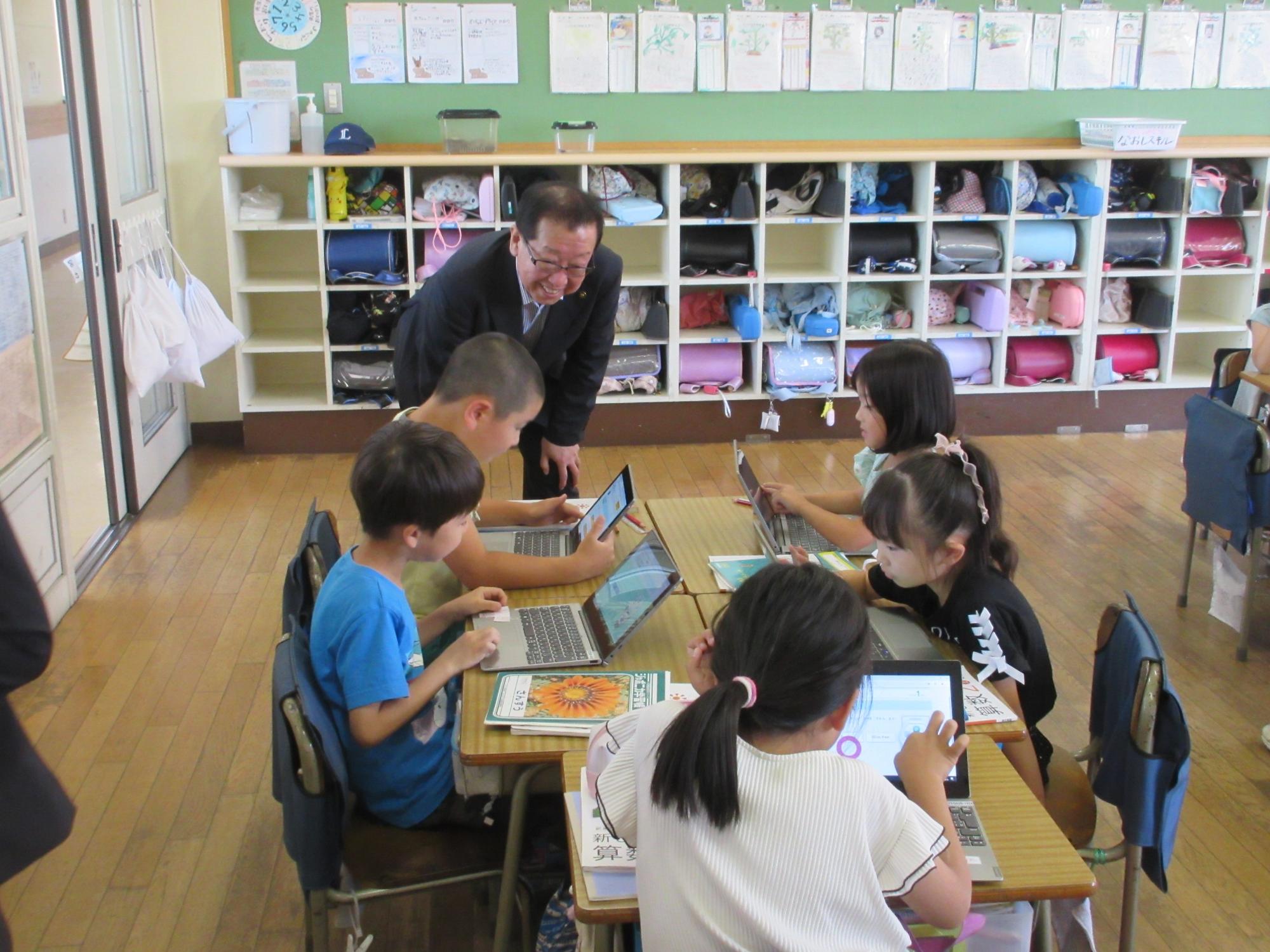 西原小学校訪問2