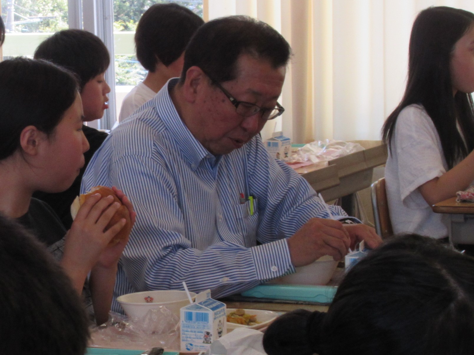 西原小学校訪問4