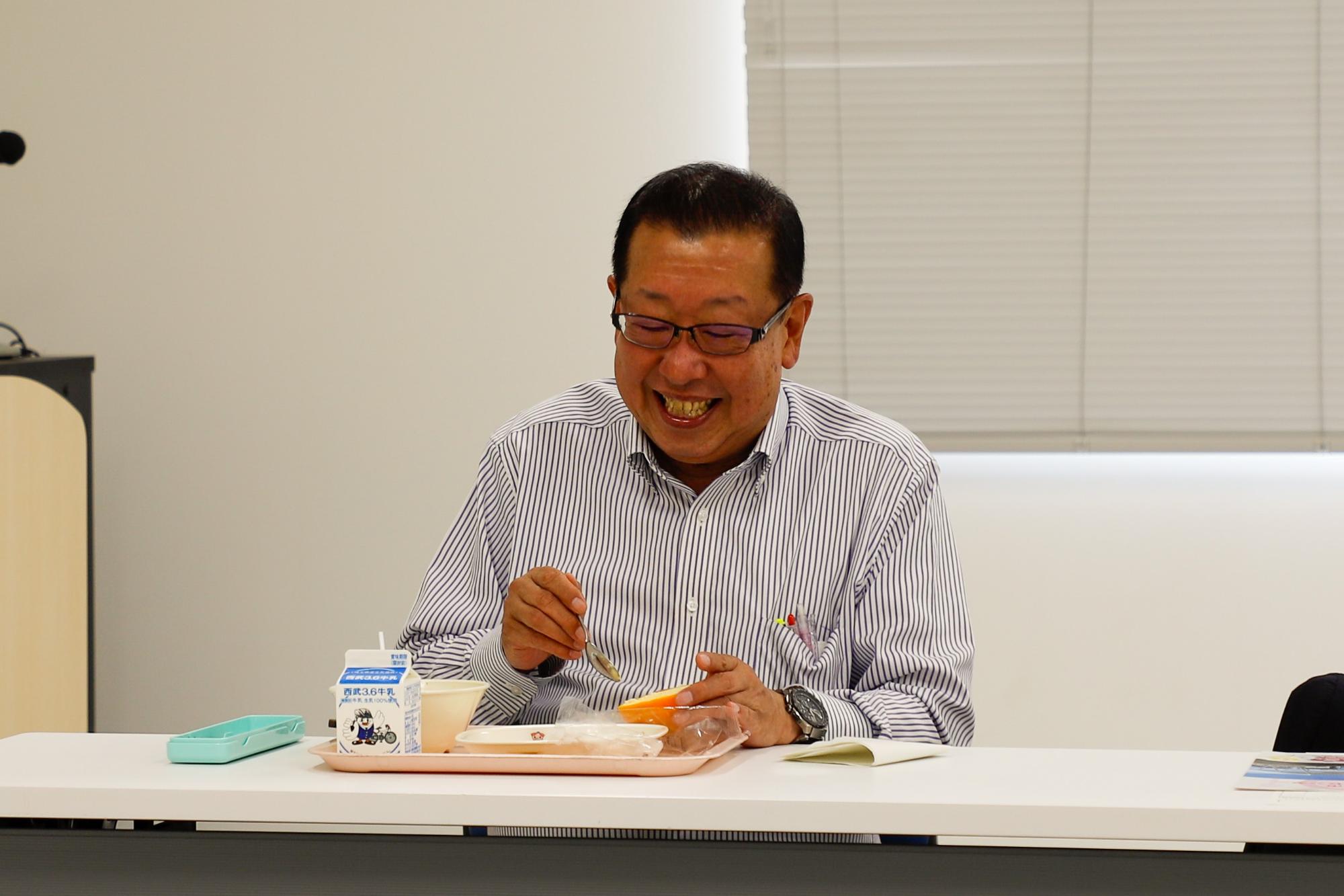 20周年記念給食試食