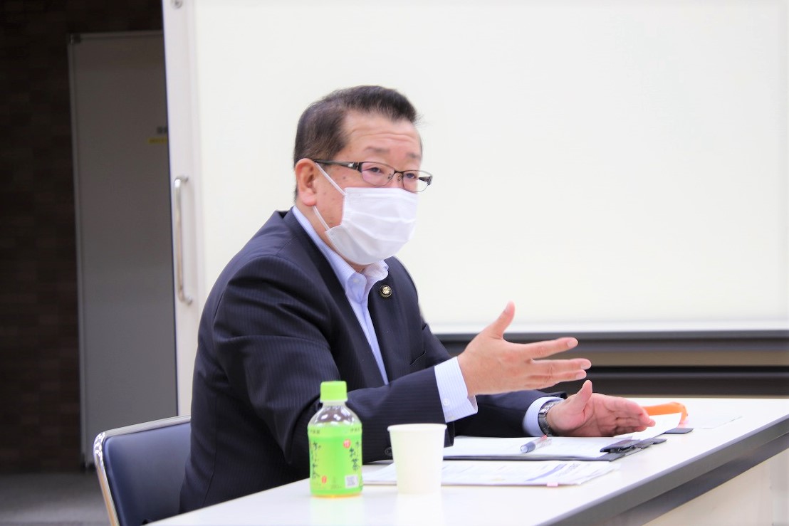 自治組織会長との懇談会1