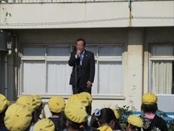 西地域市民フェスティバルにて市長が挨拶している写真