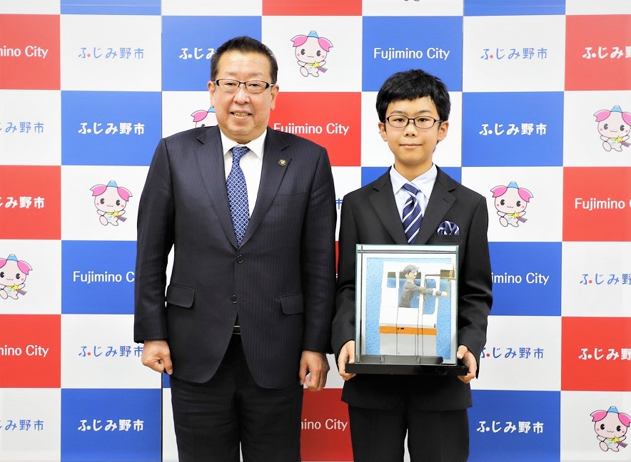 県美術展県知事表彰にかかる表敬訪問