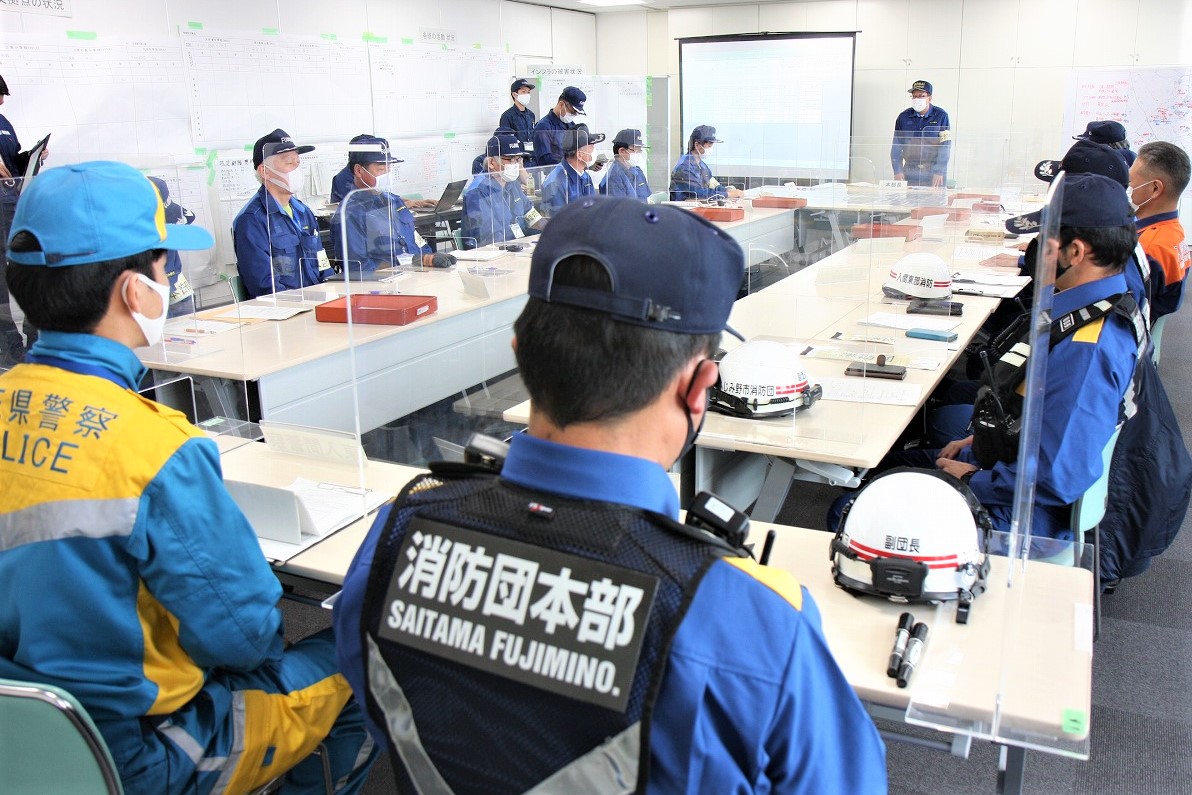 第9回ふじみ野市総合防災訓練1