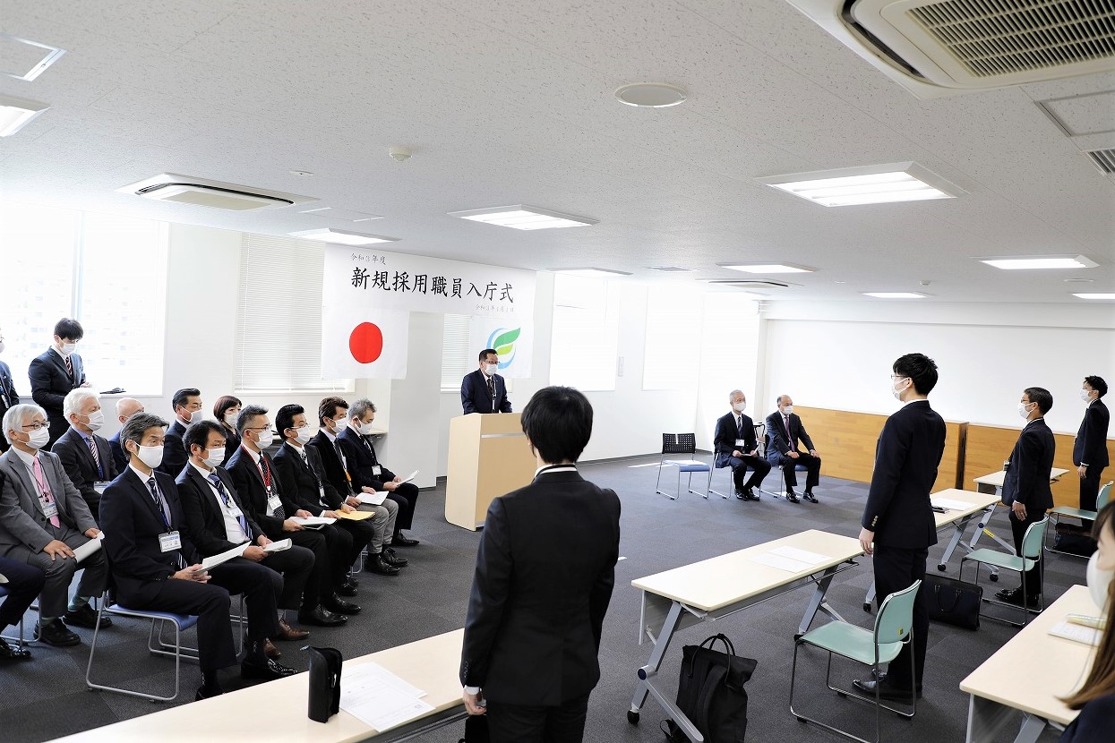 令和3年度入庁式2