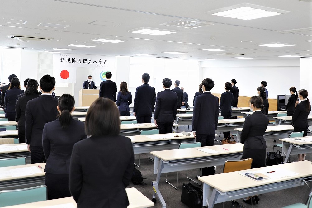 令和3年度入庁式3