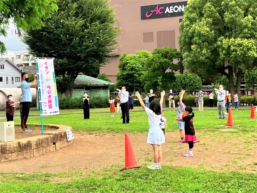 イオンdeラジオ体操イオン大井店会場2