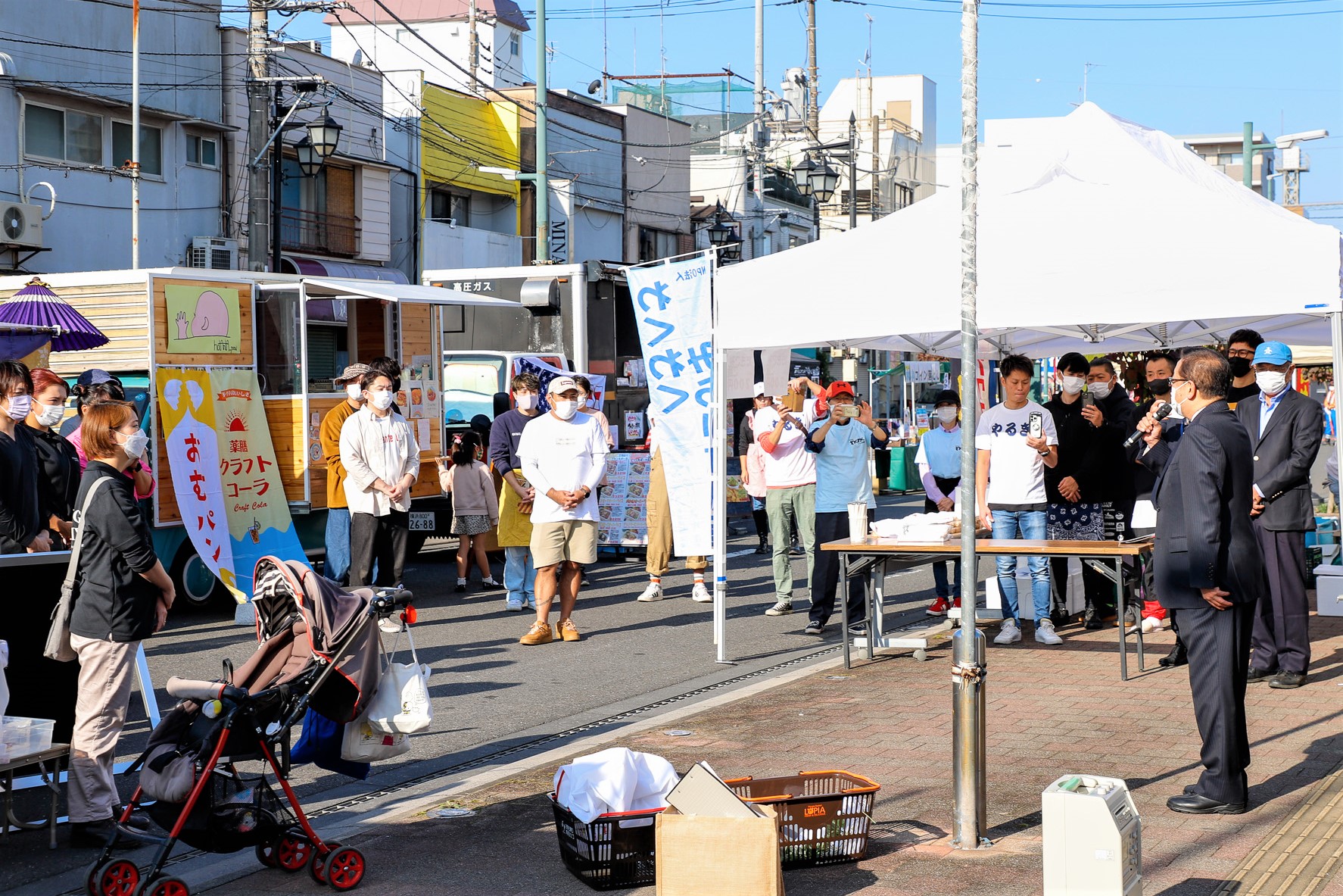 上福岡銀座商店街マルシェ