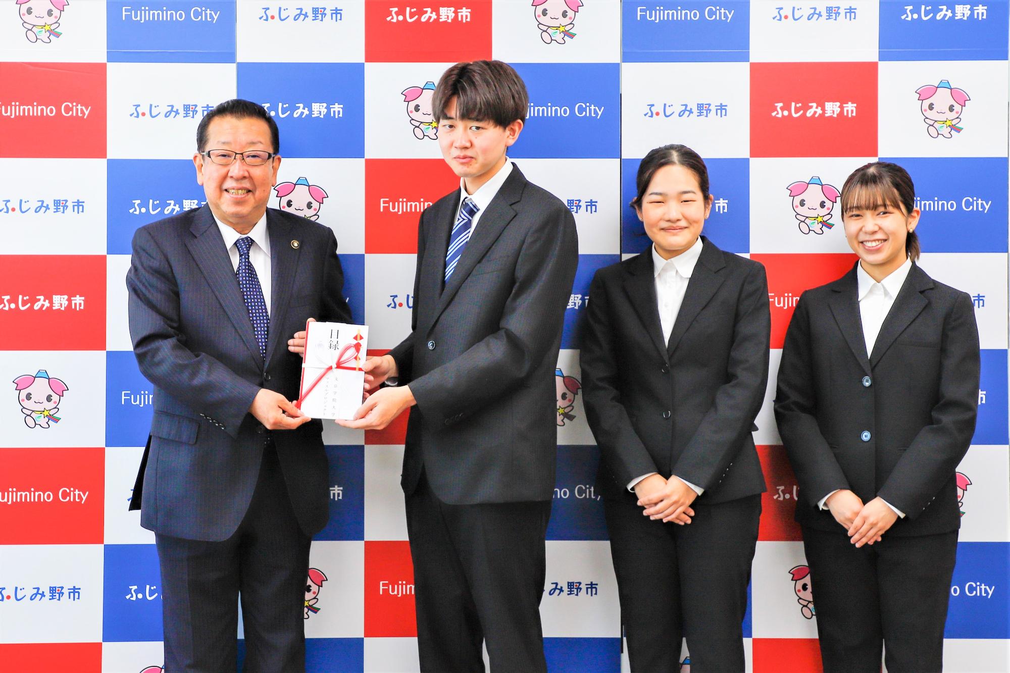 文京学院大学マッスルプロジェクトの皆さん