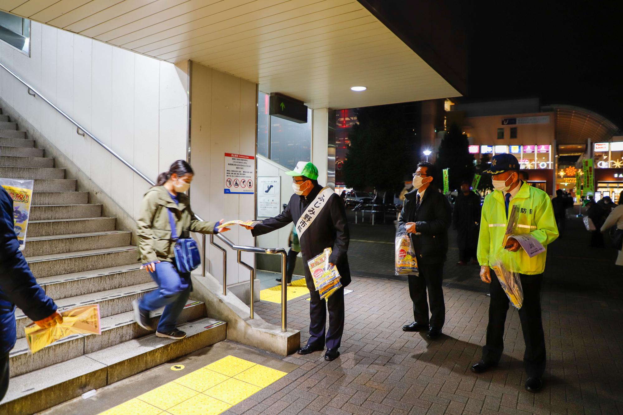 東入間防犯・暴力排除年末街頭キャンペーン2