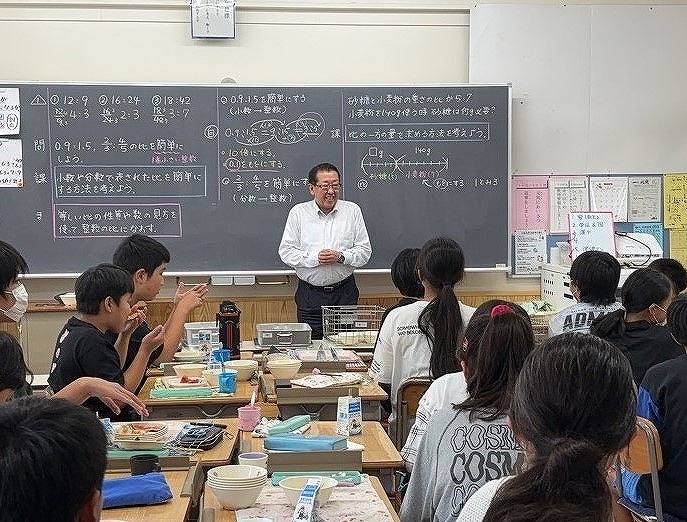 2024070906学校訪問(鶴ヶ丘小)