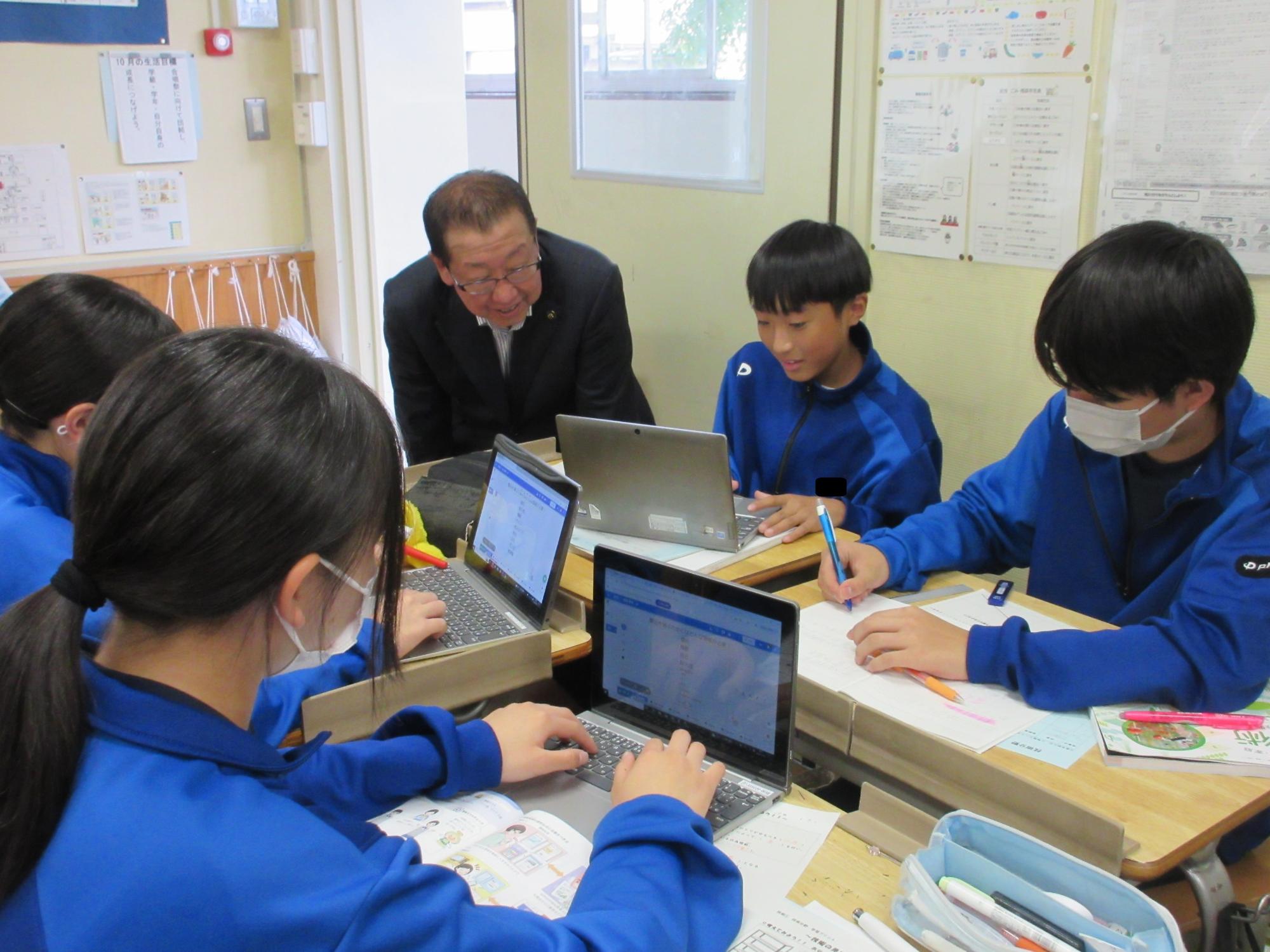 2024102404学校訪問(大井中学校)