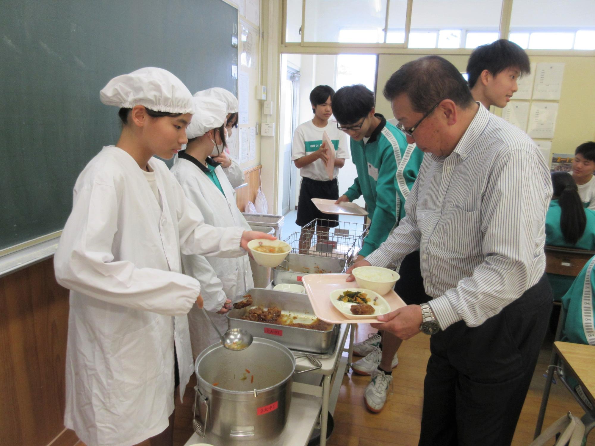 2024102405学校訪問(大井中学校)