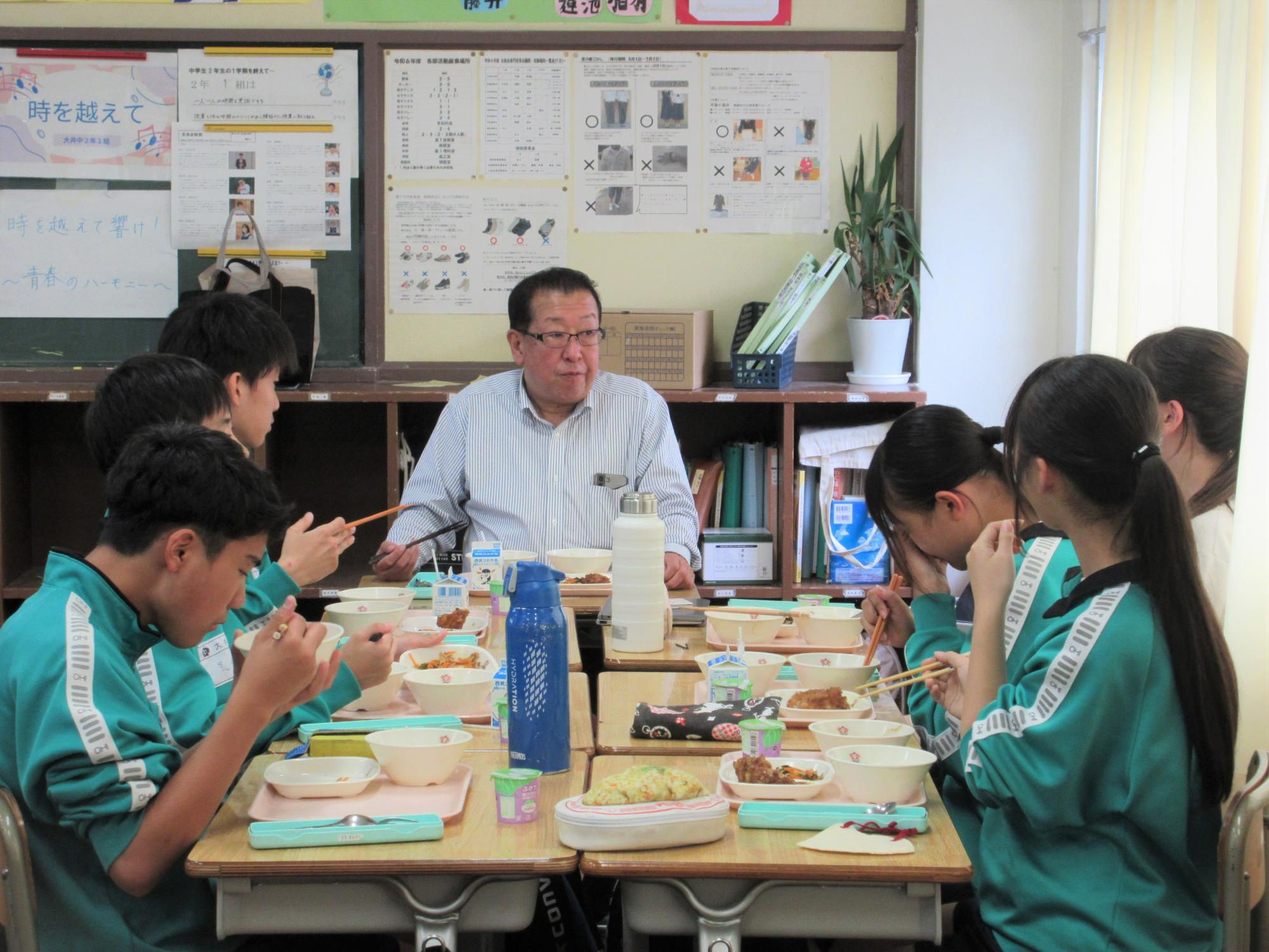 2024102406学校訪問(大井中学校)