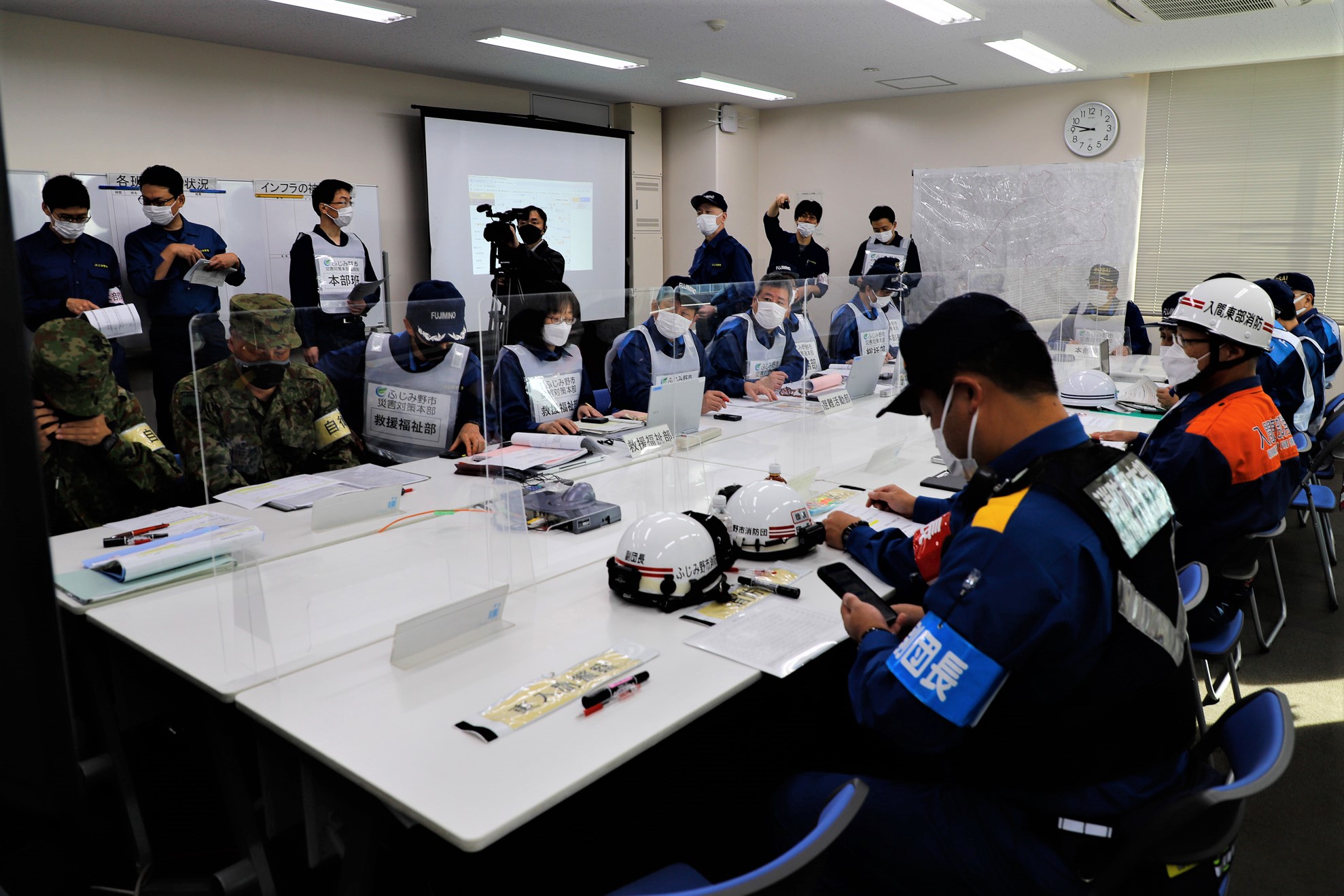 第11回ふじみ野市総合防災訓練1
