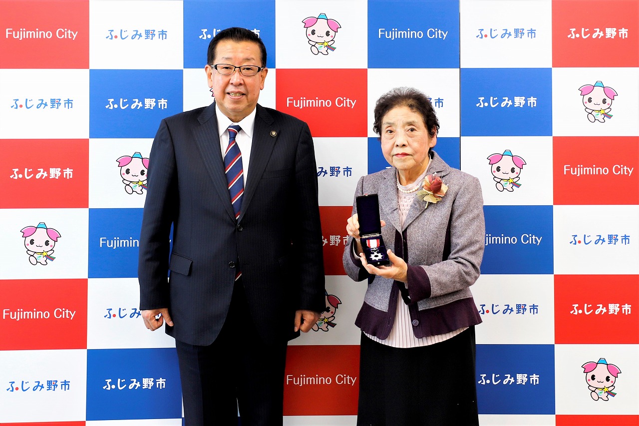 令和3年秋の叙勲で旭日単光章を受章された矢島様
