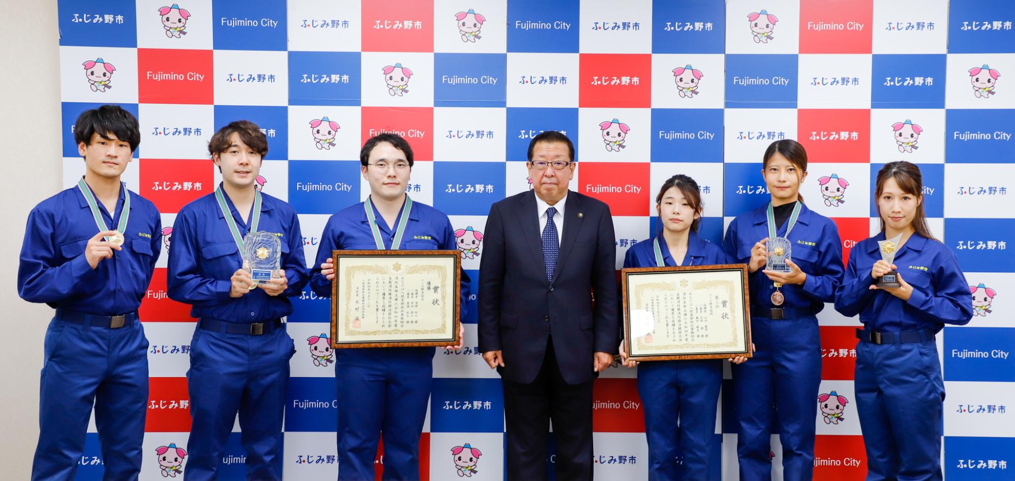 屋内消火栓の消防操法競技大会