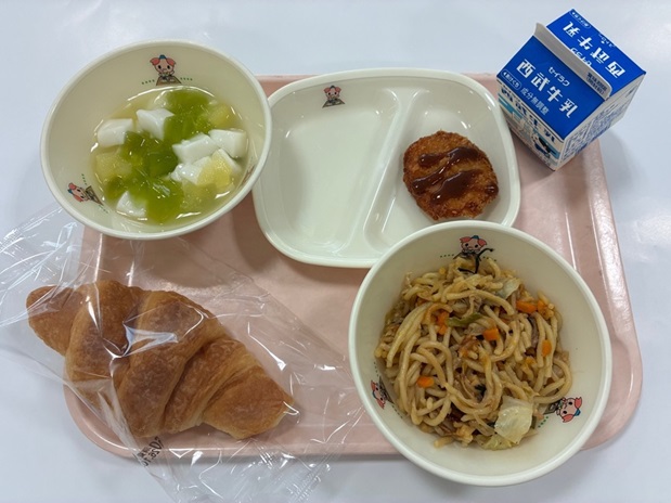 給食の写真