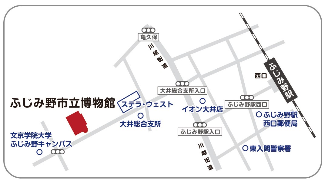 博物館周辺地図