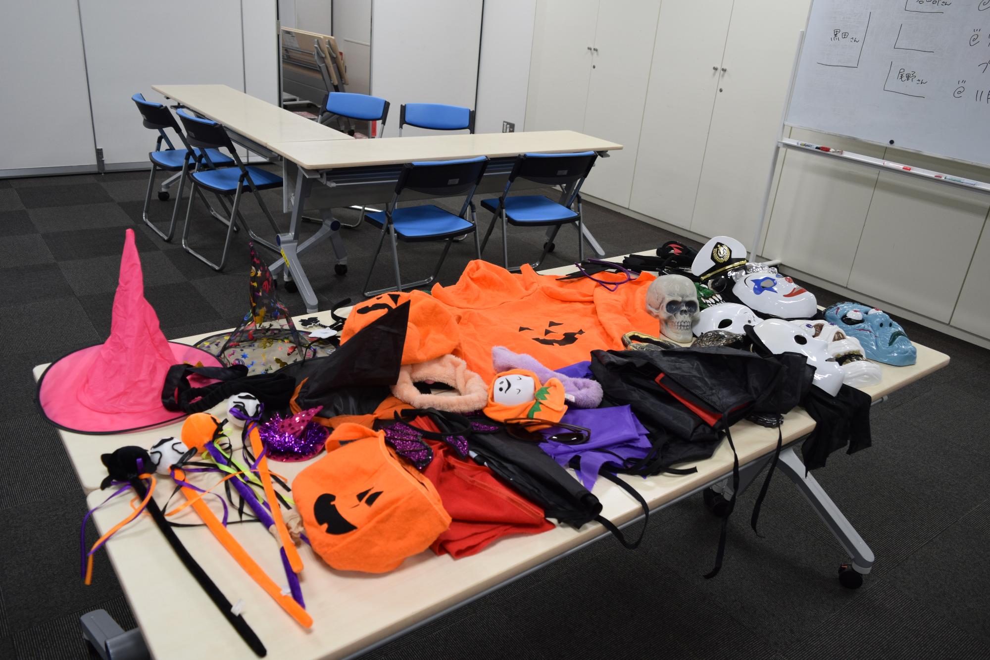 本庁舎でのハロウィンパーティー
