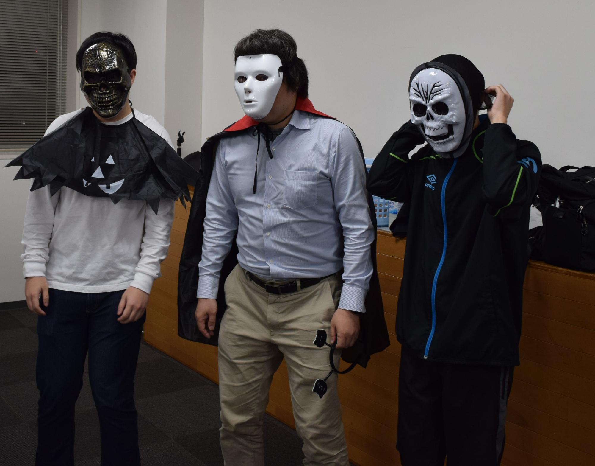 本庁舎でのハロウィンパーティー