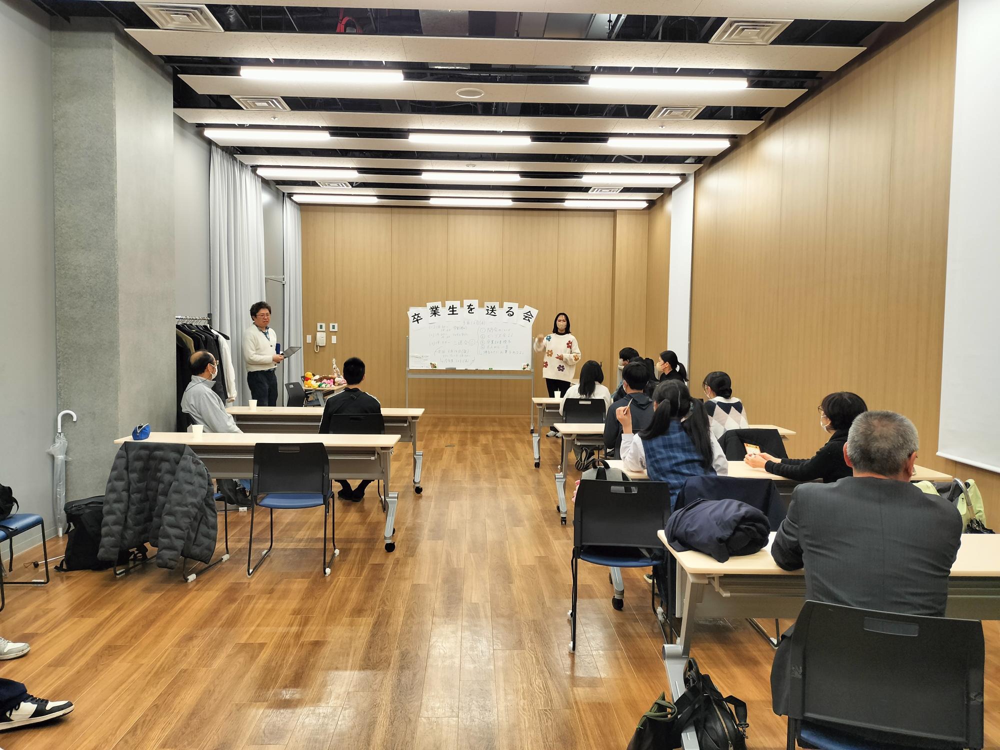ステラ・ウェスト3年生を送る会
