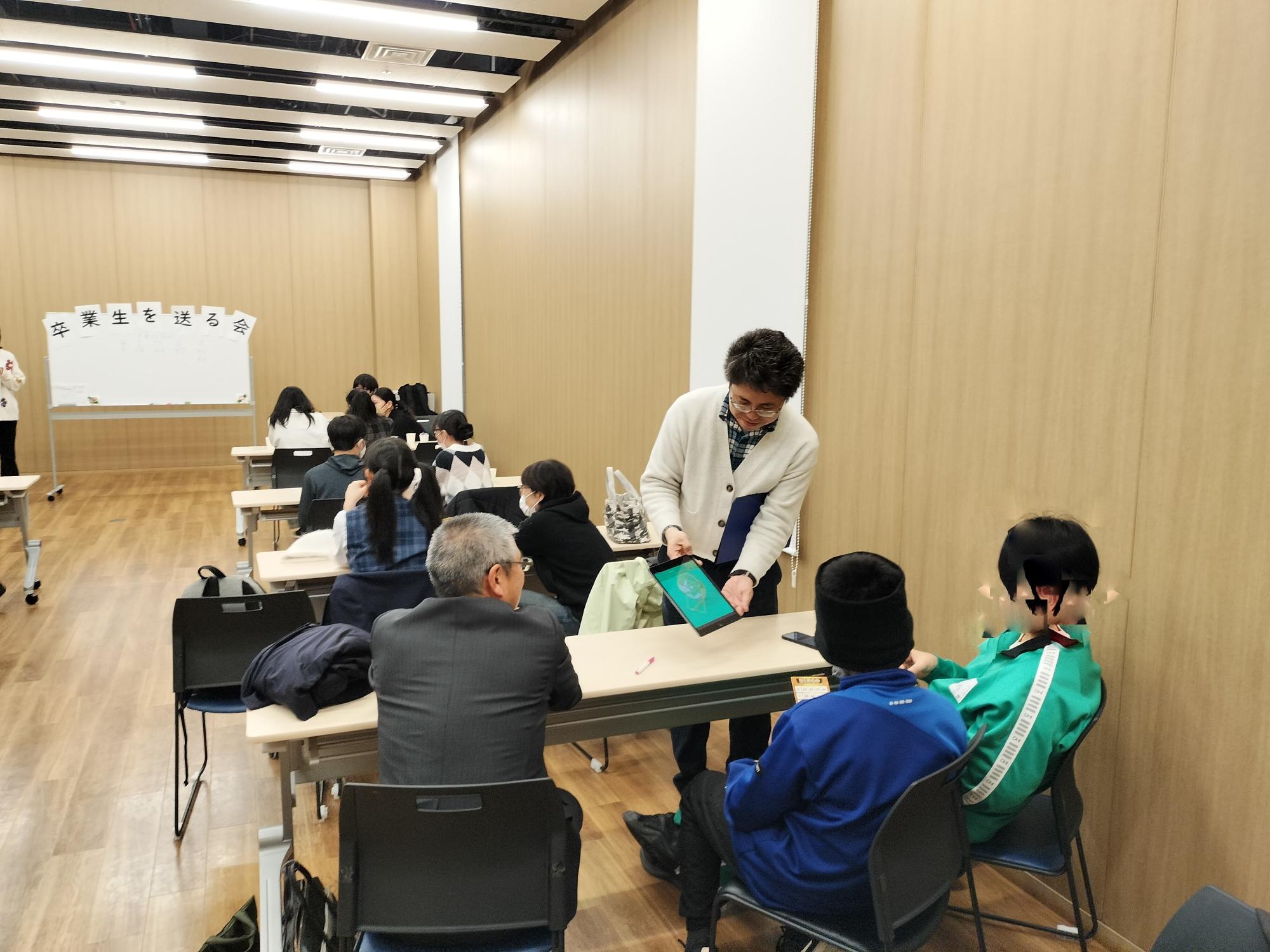 ステラ・ウェストでの3年生を送る会