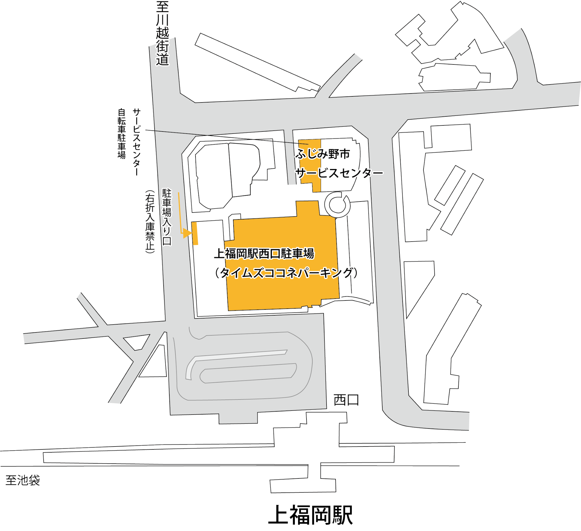 施設周辺の地図