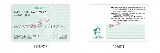 通知カード