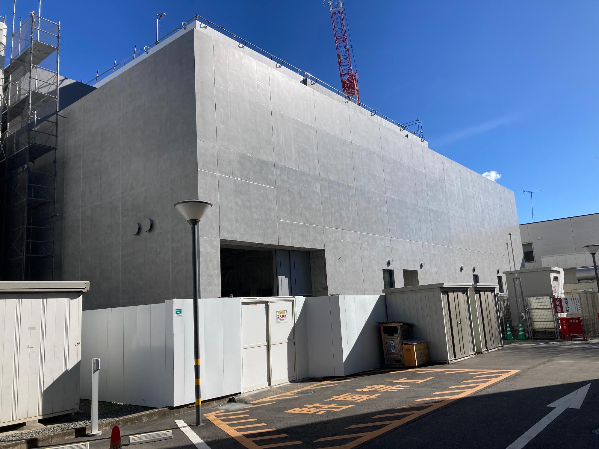 南面足場