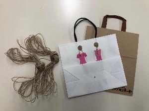雑紙回収用紙袋と紐