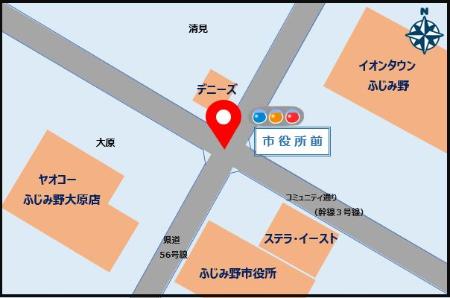 市役所前スクランブル交差点