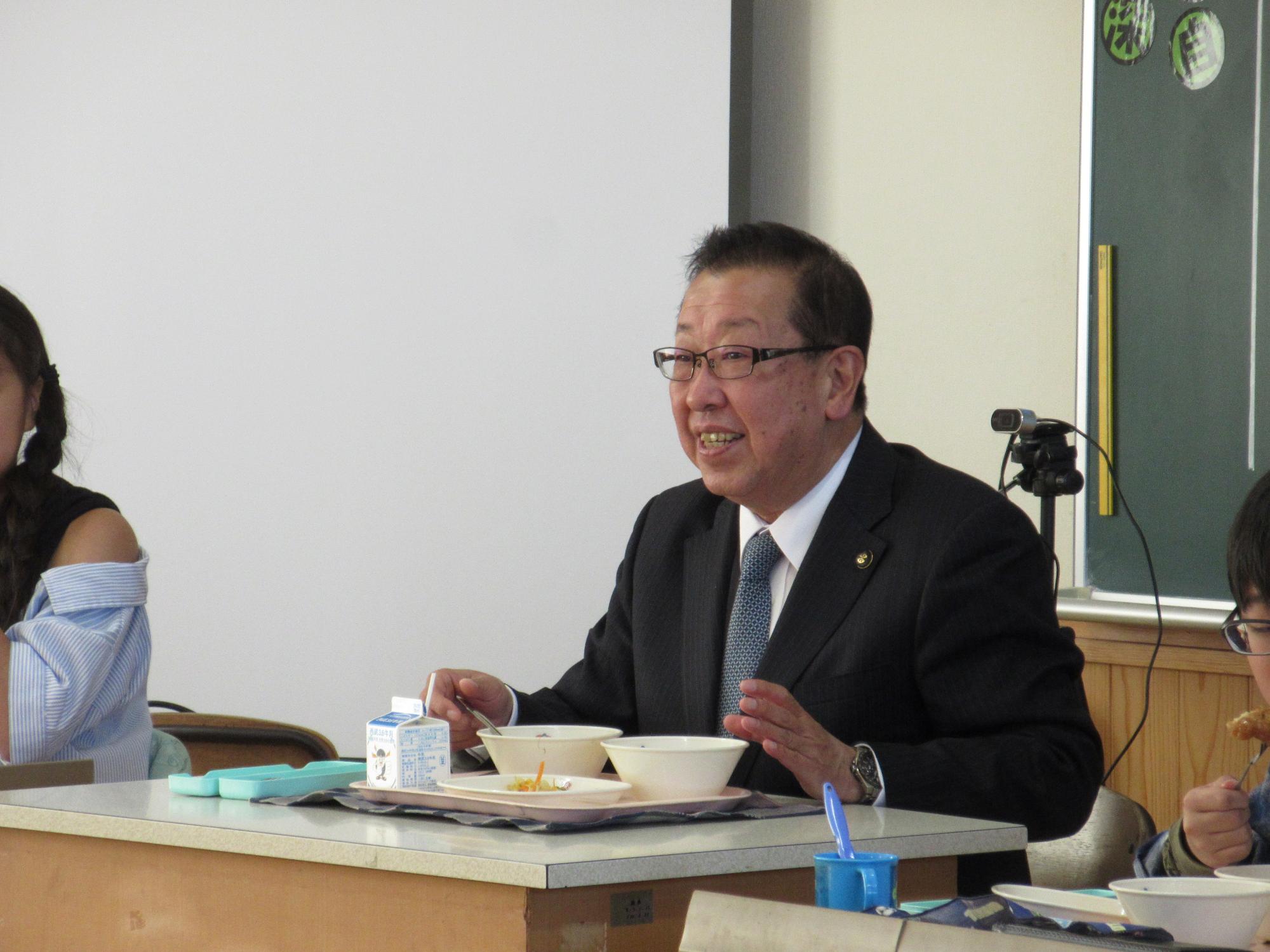 元福小学校訪問6