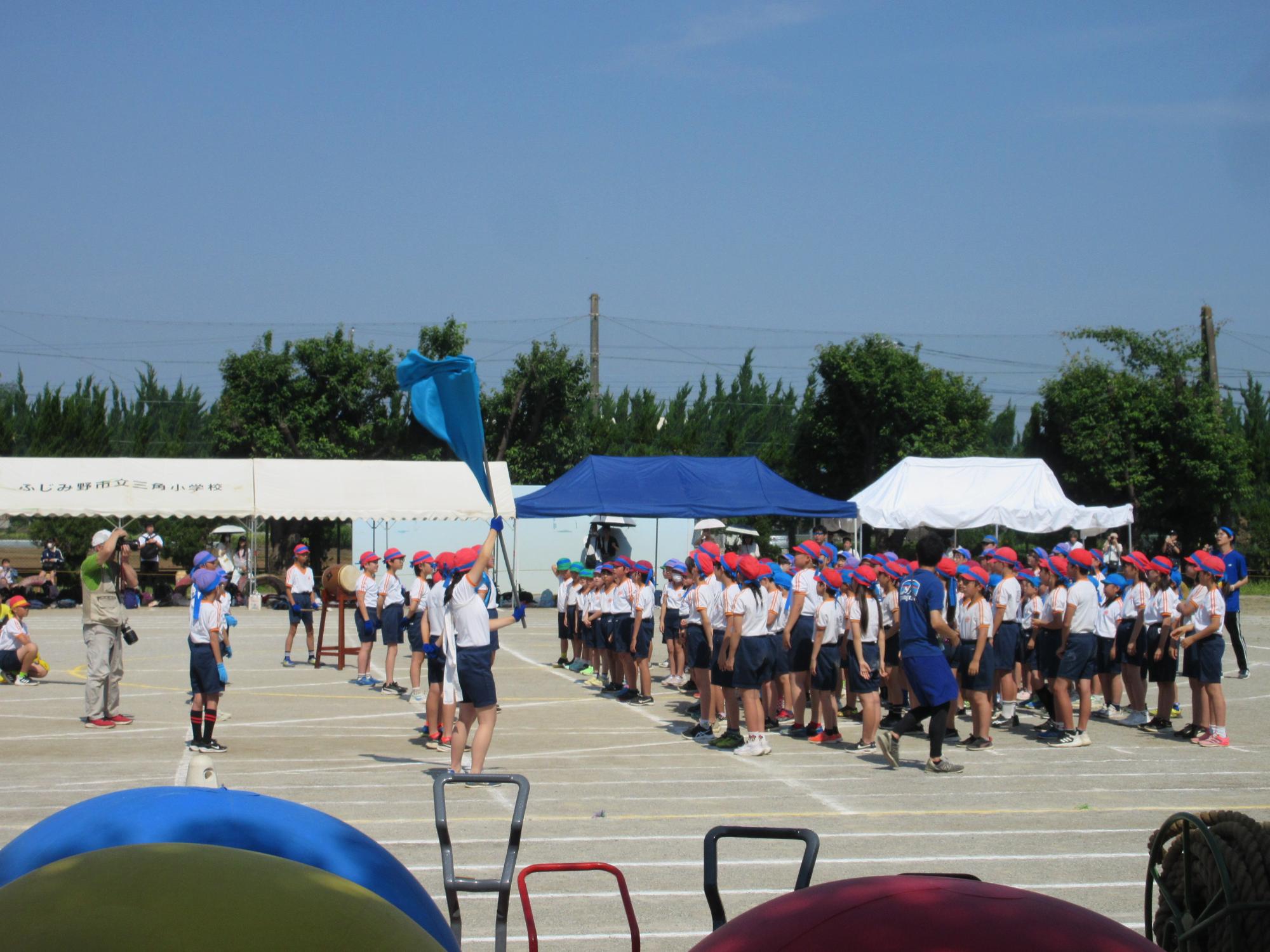 三角小学校運動会