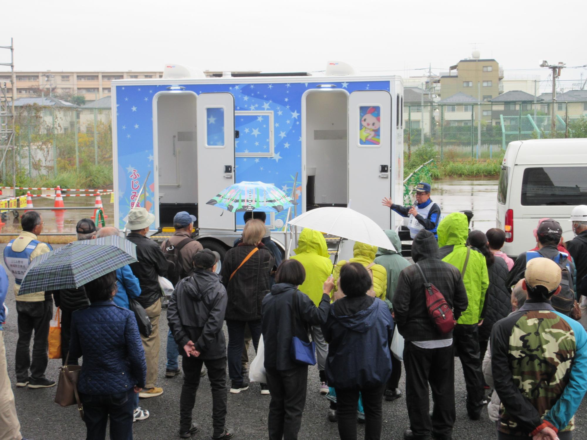 ふじみ野市総合防災訓練