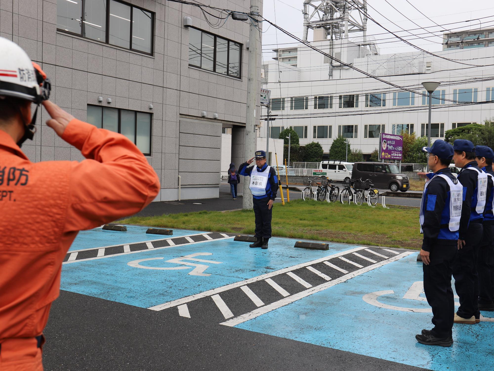 ふじみ野市総合防災訓練