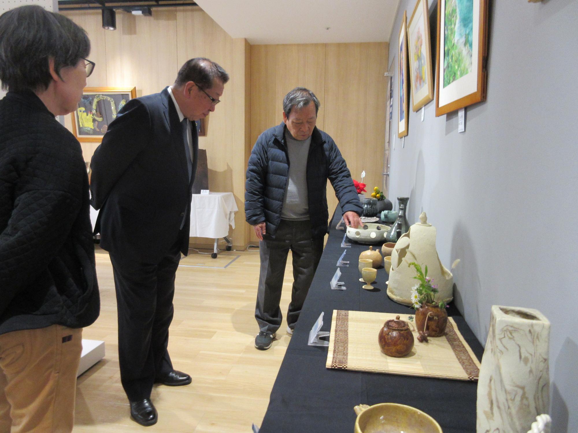 市民文化祭作品展示