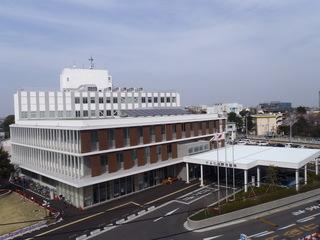 ふじみ野市役所本庁舎の外観全体の写真