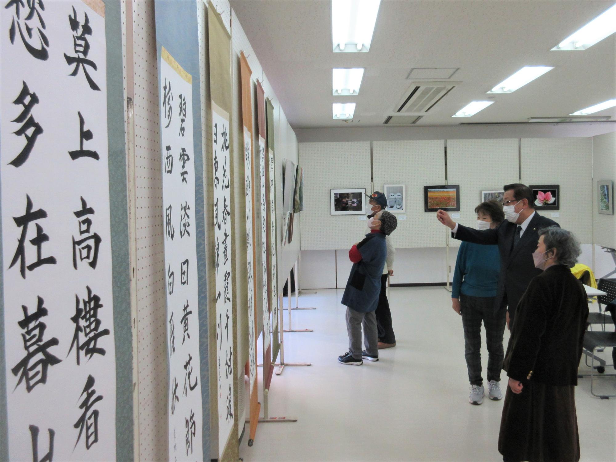 ふじみ野市民文化祭作品展示会02