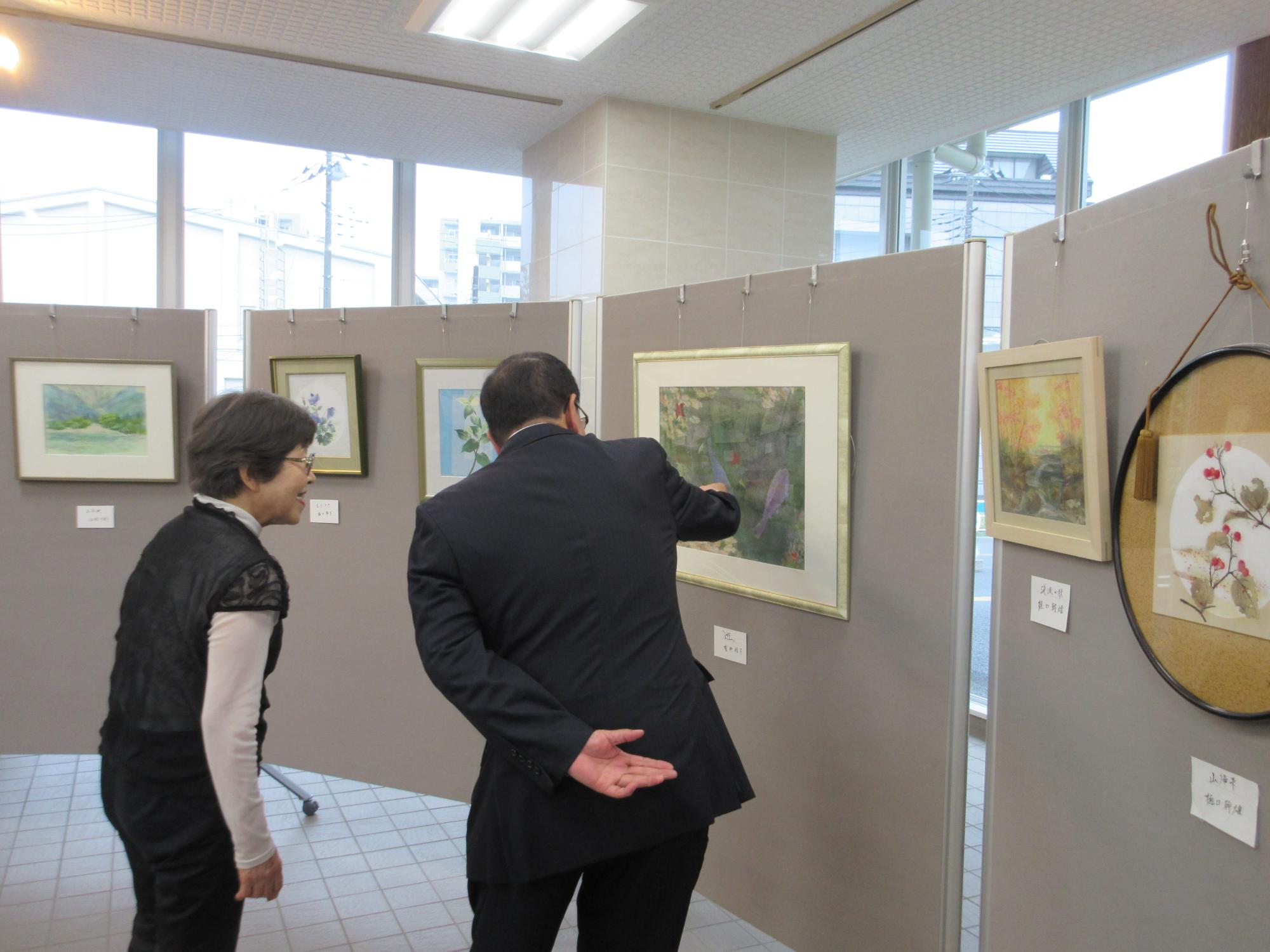 2024062102和紙ちぎり絵展