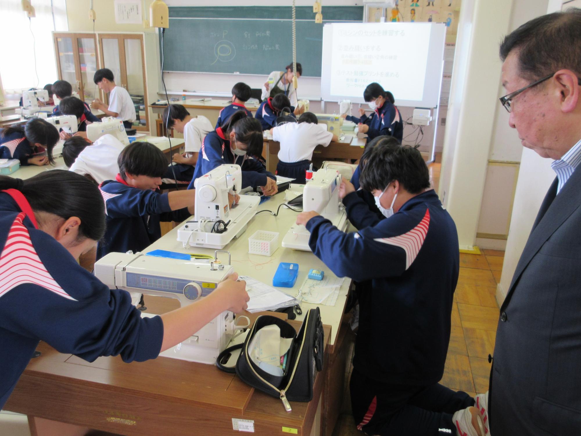 2024062603学校訪問(花の木中学校)