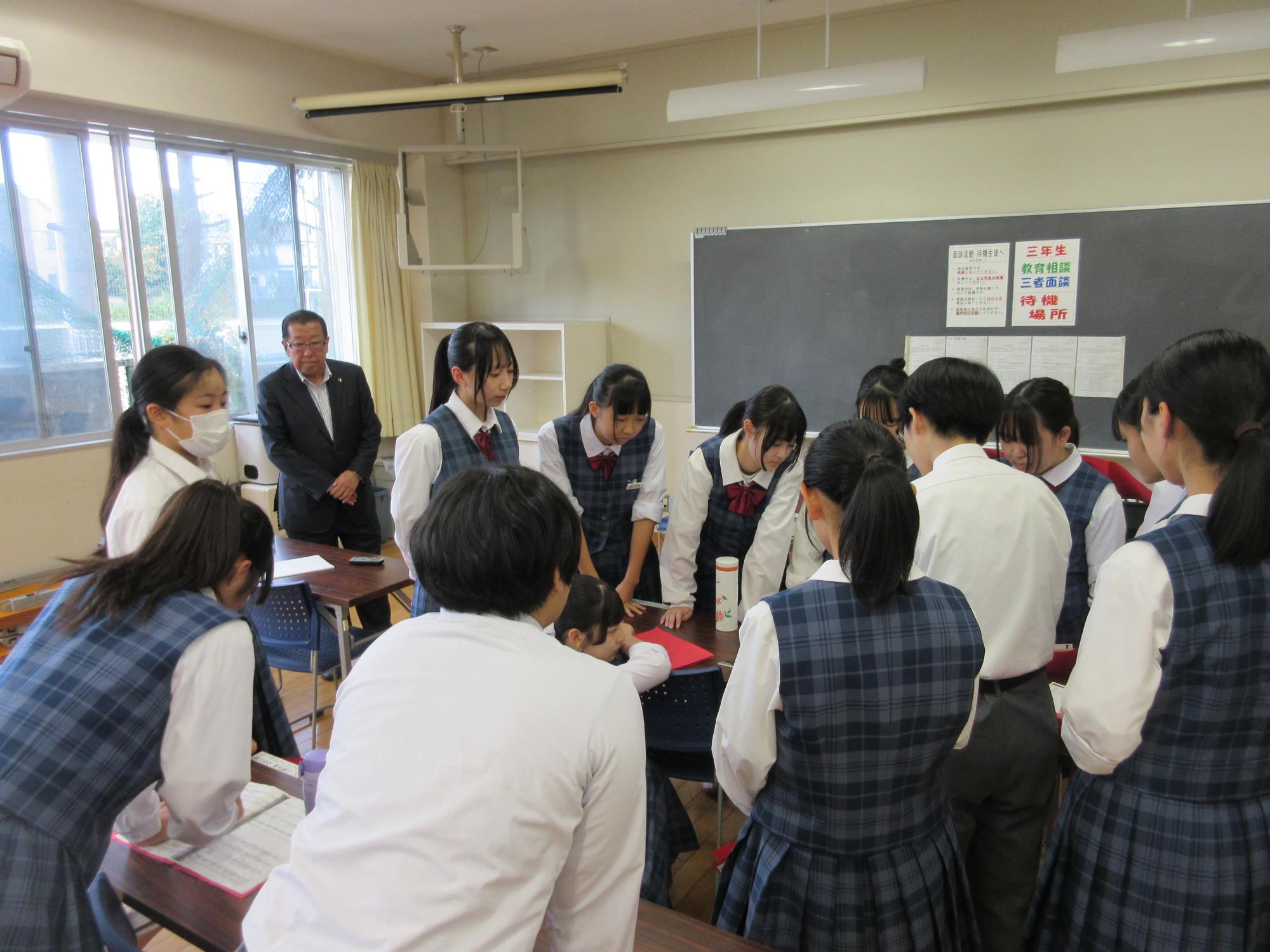 2024102402学校訪問(大井中学校)